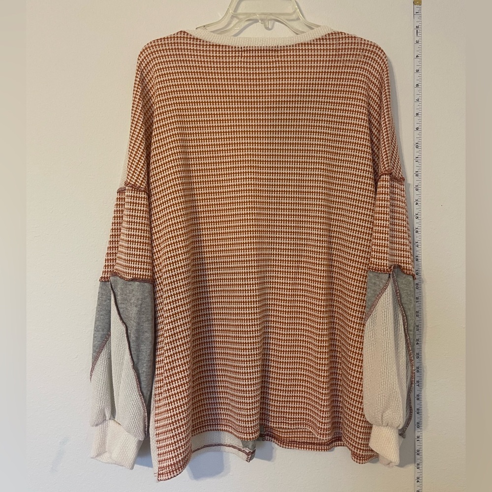 Haptics Multi Block Print Top - image 5